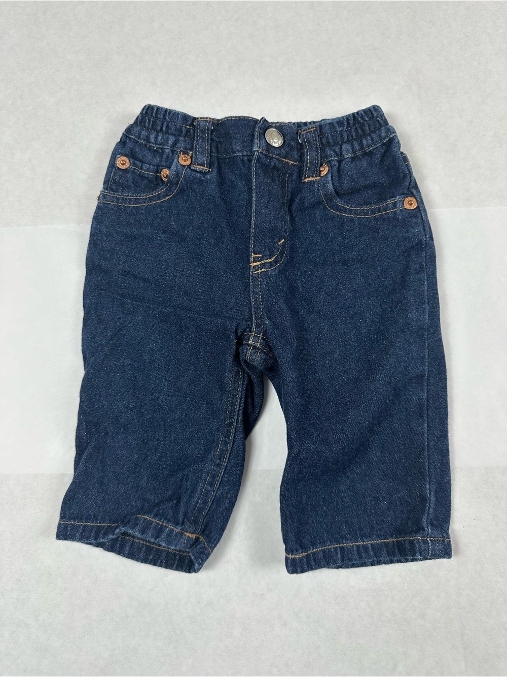 Levi's Dark Blue Denim Pull-On Jeans